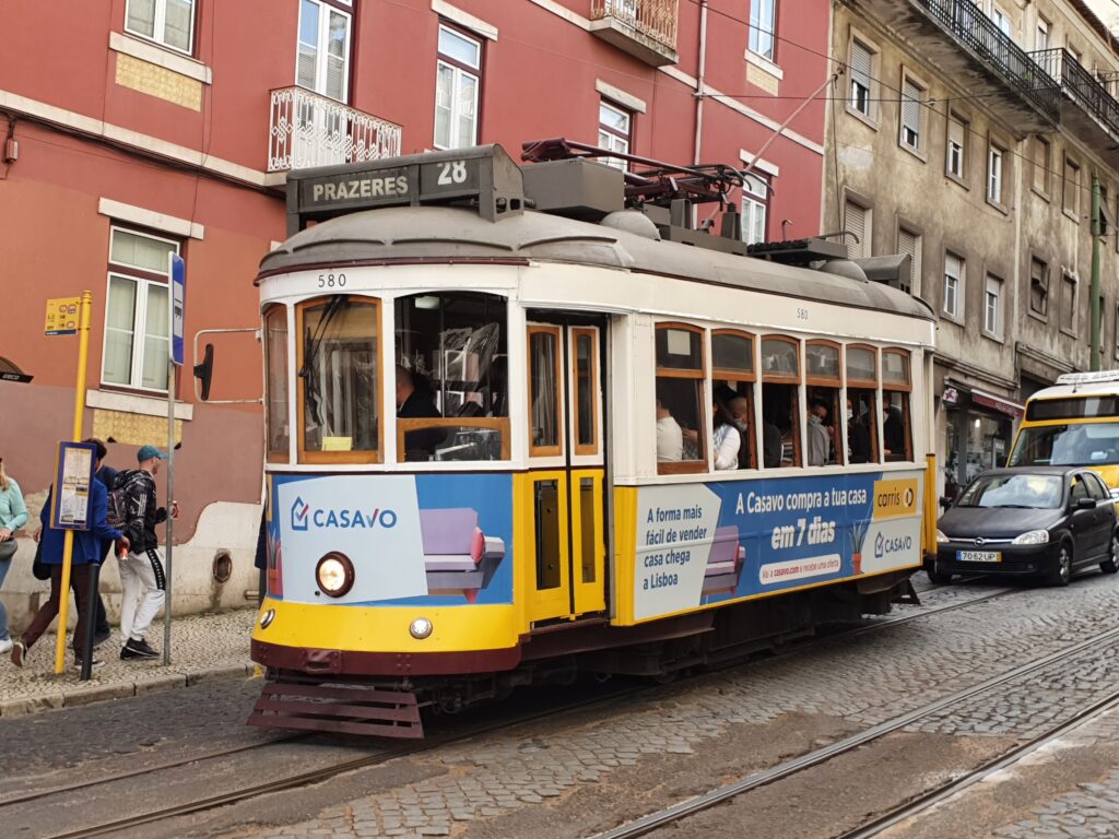 Tram 28, Lisbon's most famous old stock tram